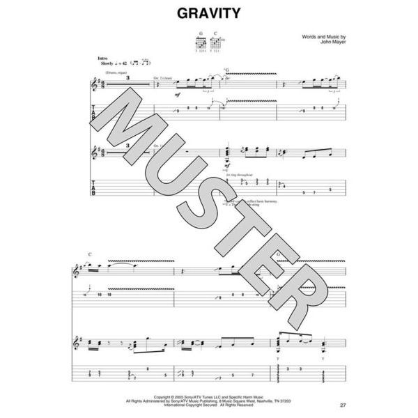 Cherry Lane Music Company John Mayer Continuum