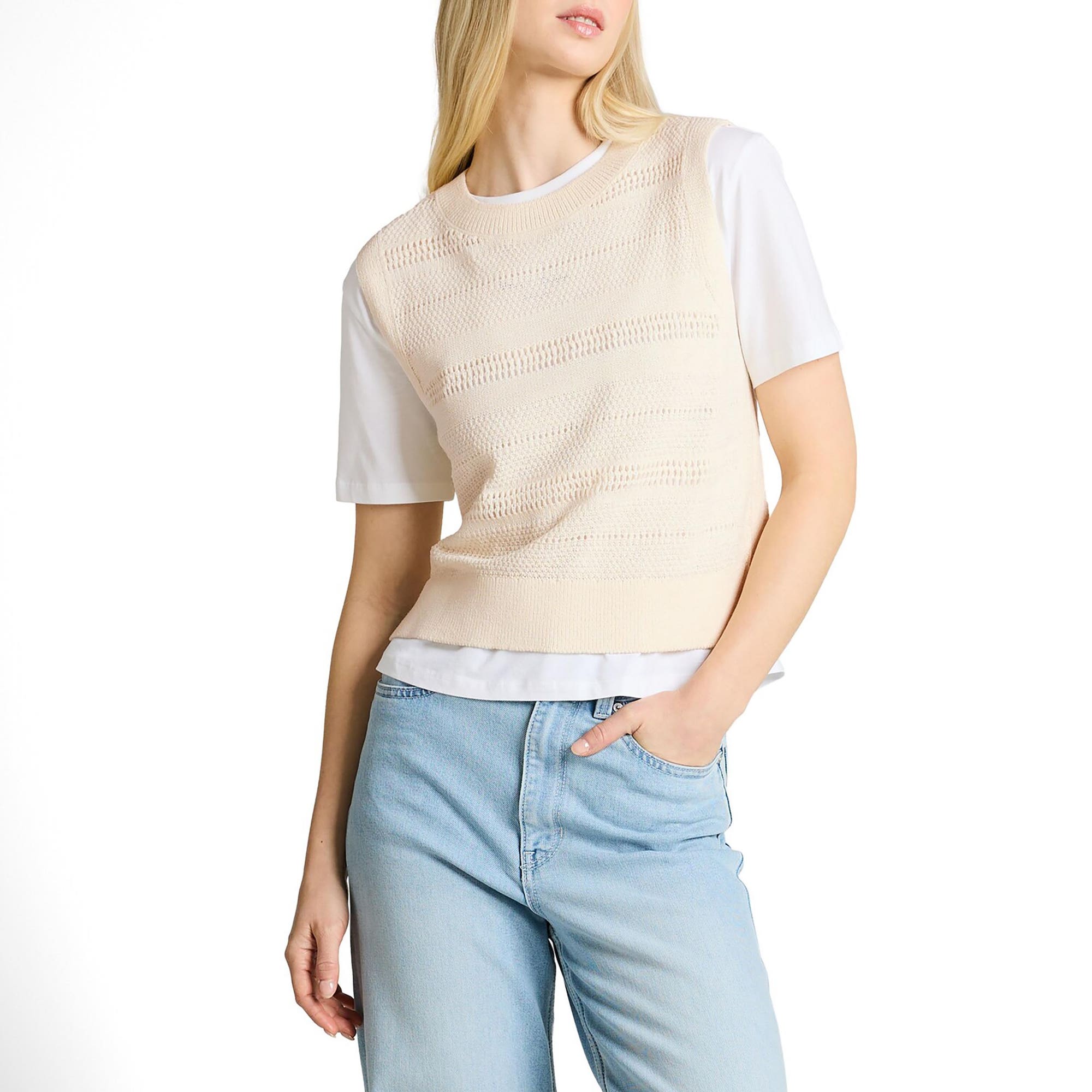 Gilet Femme blanc