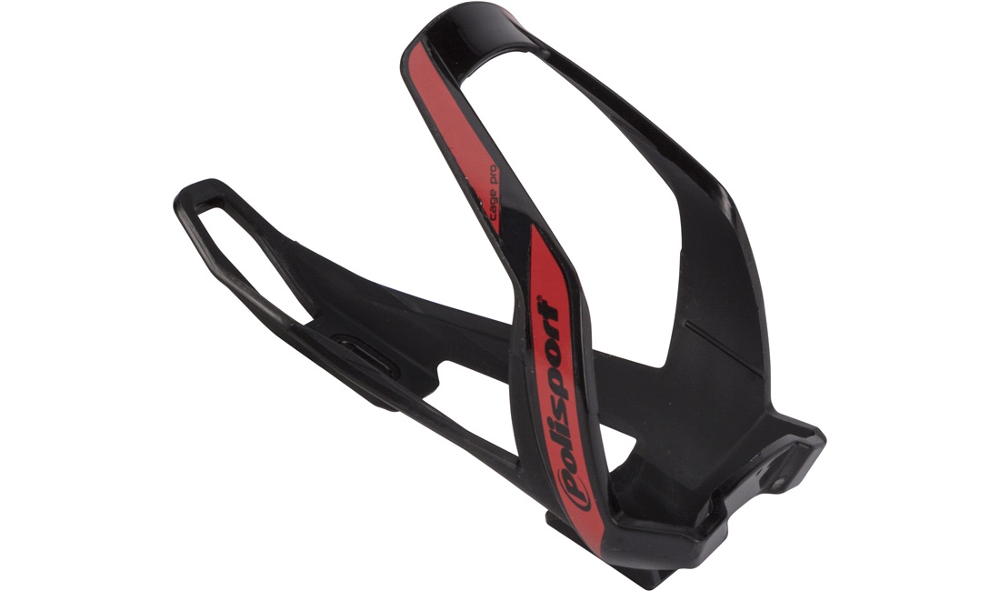 Flaskeholder Polisport 37g sort/rød
