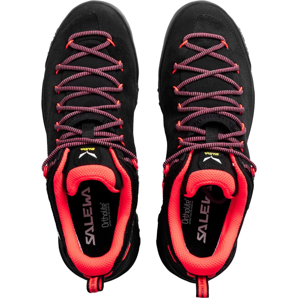 SALEWA Wildfire Leather GORE-TEX® Wanderhalbschuhe Damen schwarz