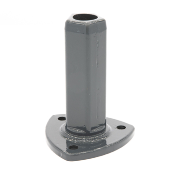 Giardino voet voor ronde tuinpaal 60 mm antraciet
