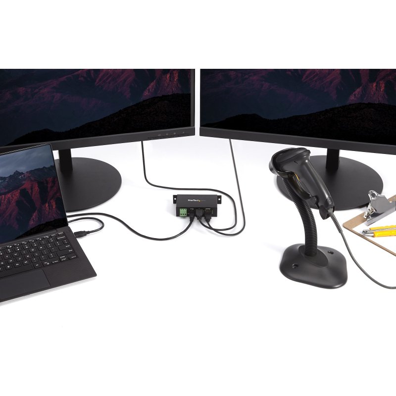 StarTech.com Hub USB industriel robuste 4 ports montable
