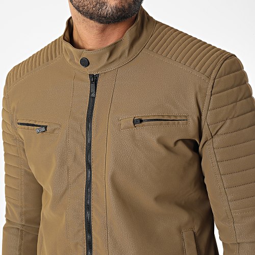 Veste Biker 117 Marron