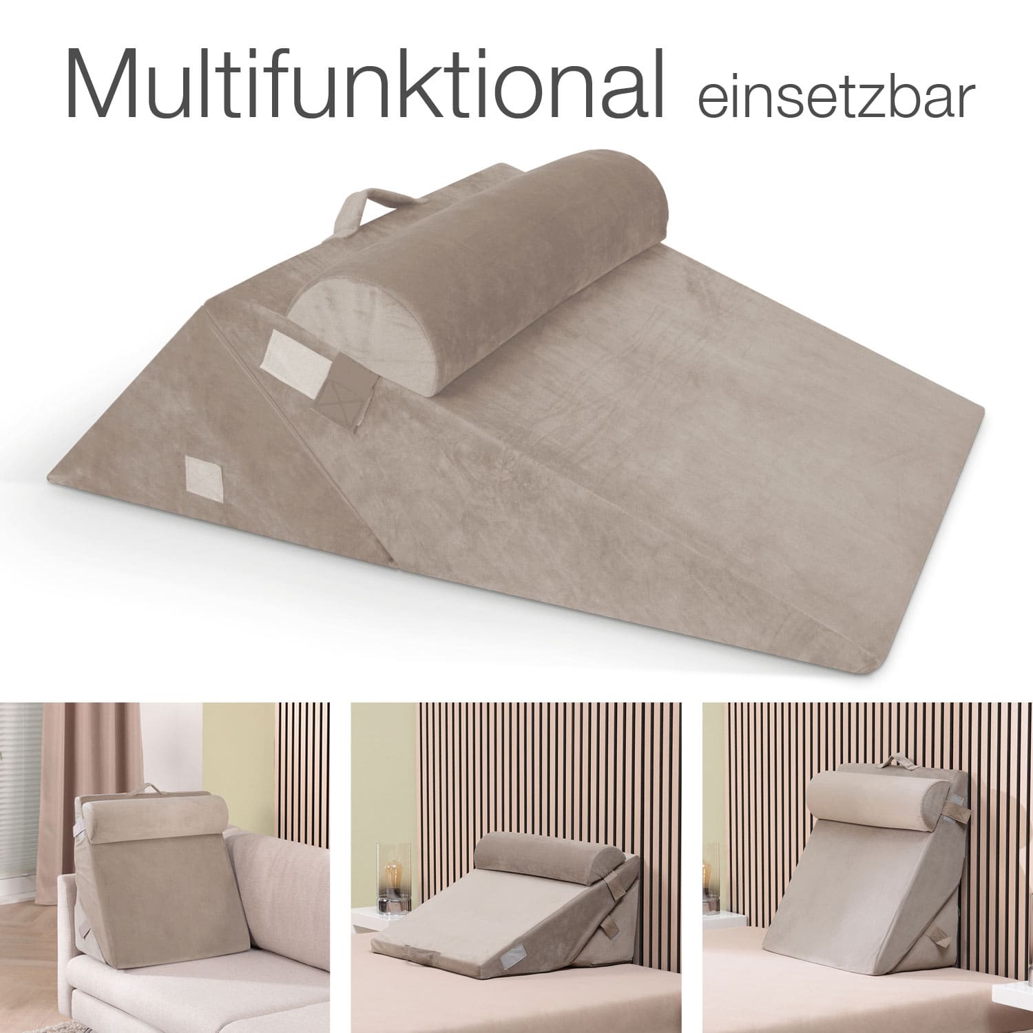 aktivshop Multifunktions-Keilkissen 7in1