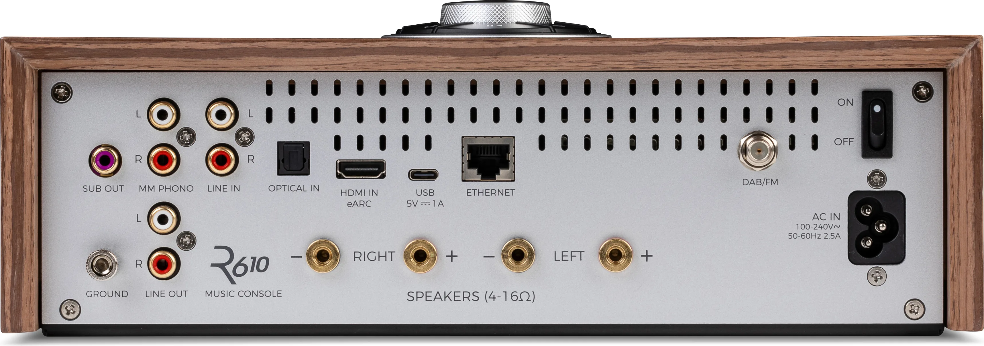 Ruark Audio R610 Noyer  Ruark Audio Sabre R Noyer Chaînes Hi-Fi