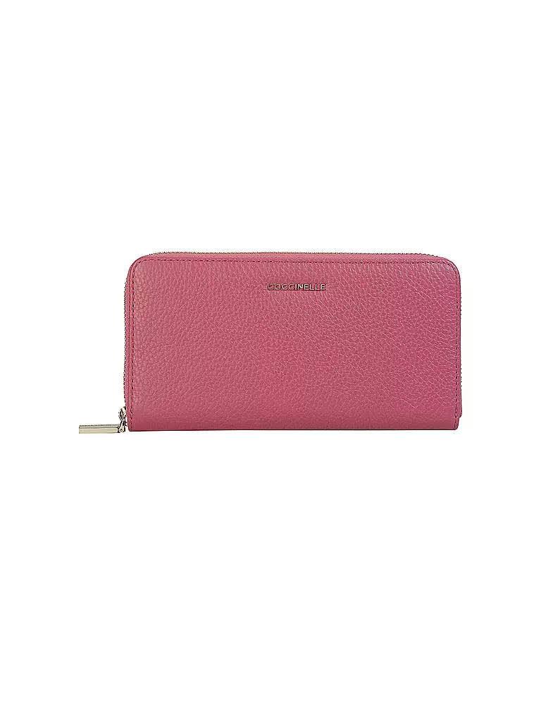 COCCINELLE Geldbörse METALLIC SOFT pink