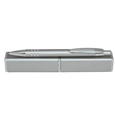 ONLINE Kugelschreiber Graphite silber in Etui