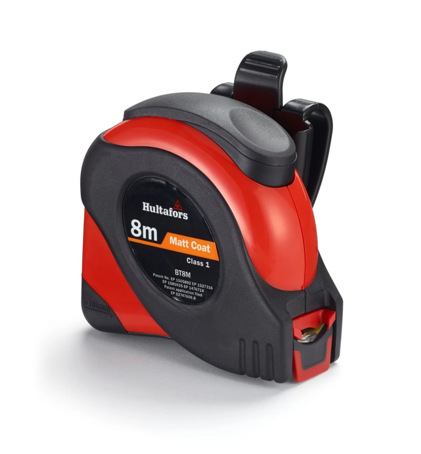 Hultafors BT 8M Rolbandmaat staal - 8m x 25 mm