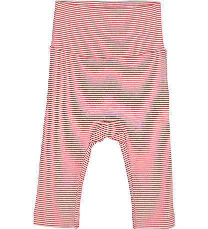 MarMar Hosen - Rib - Modal - Bier - Rot Stripe
