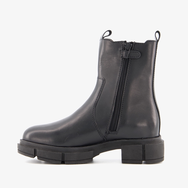 Groot leren meisjes chelsea boots