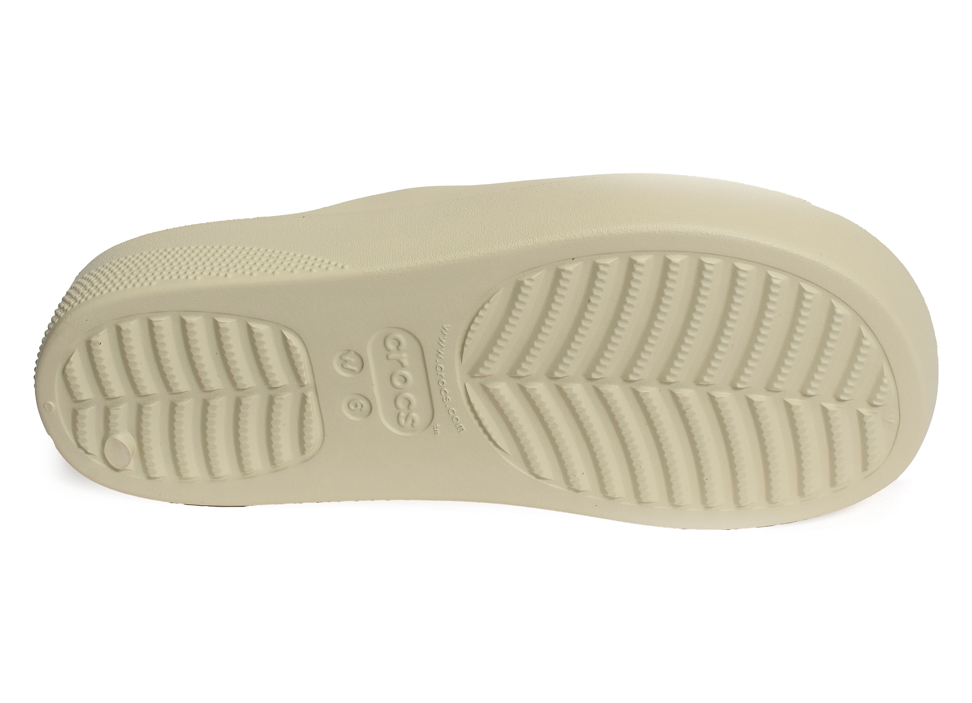 Classic platform slide beige
