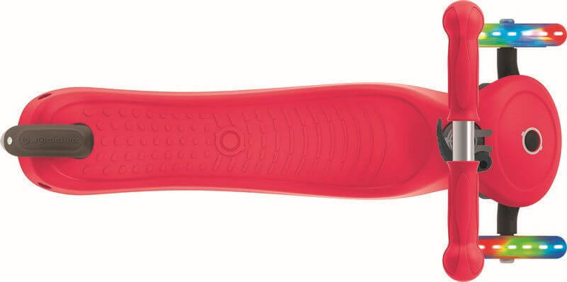 GLOBBER PRIMO LIGHTS rot, mit Leuchtrollen