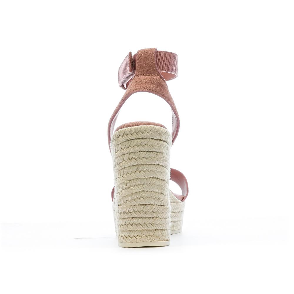 Calvin Klein Jeans Sandales Compensées Roses Femme Calvin Klein Jeans Wedge Sandal