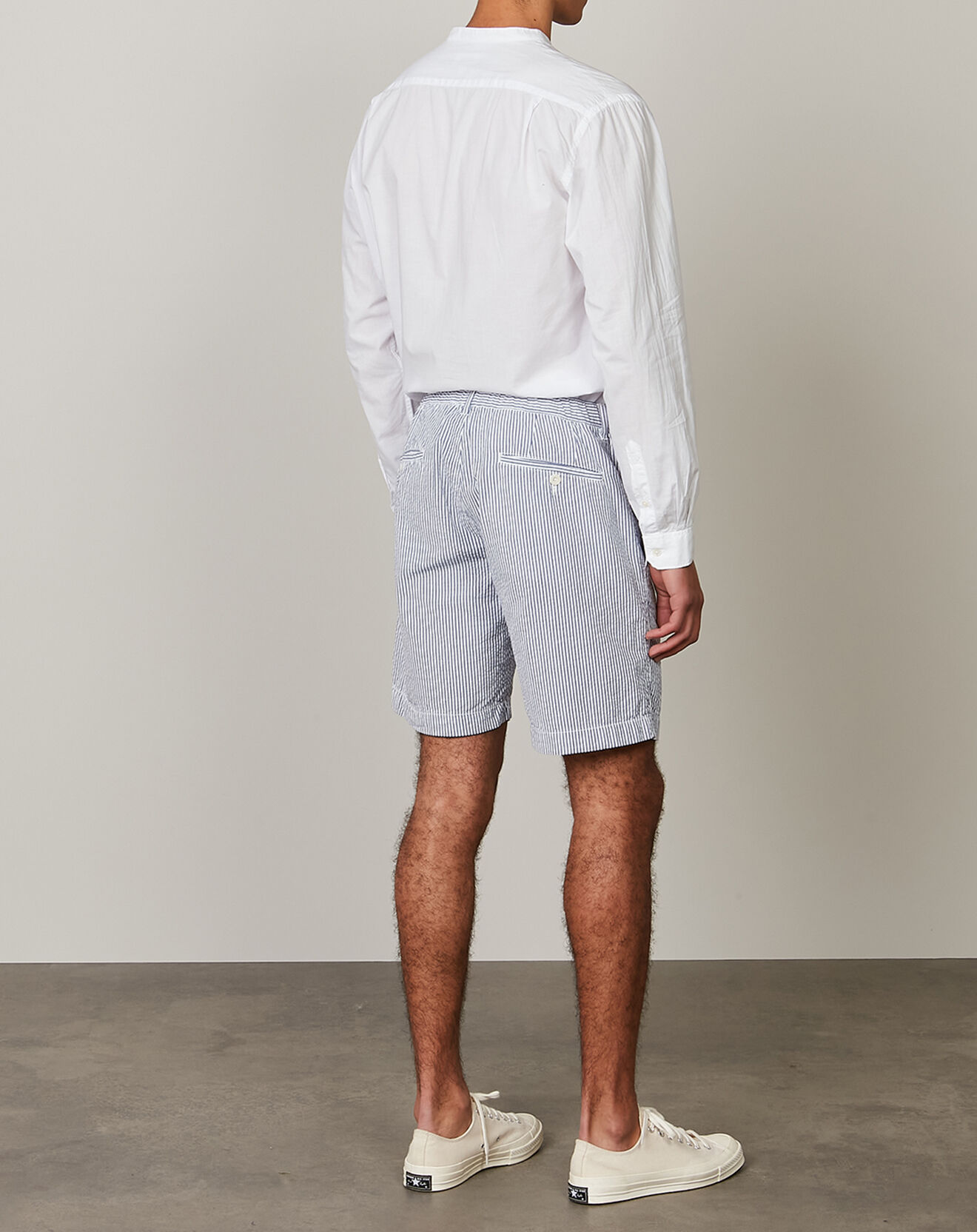 Hartford Short Tank bleu/blanc