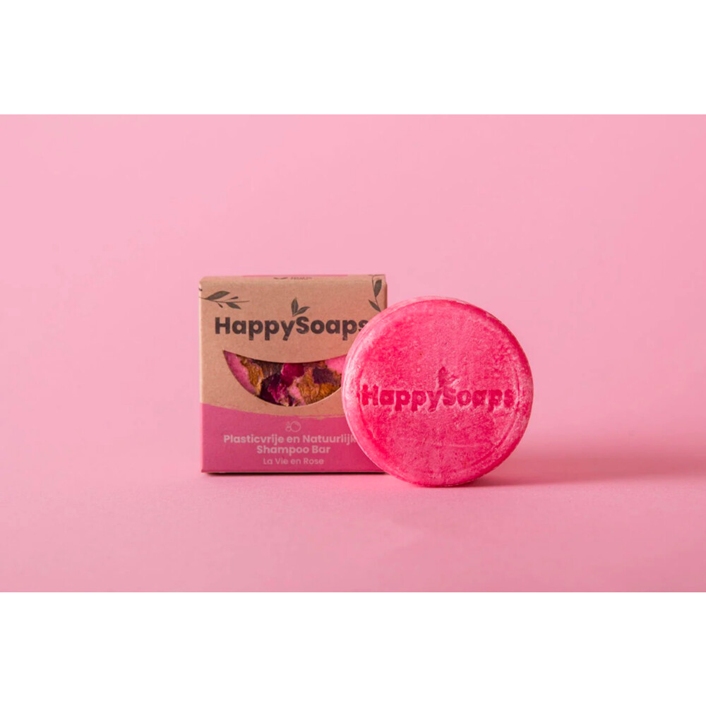 HappySoaps Shampoo Bar La Vie en Rose70 gr