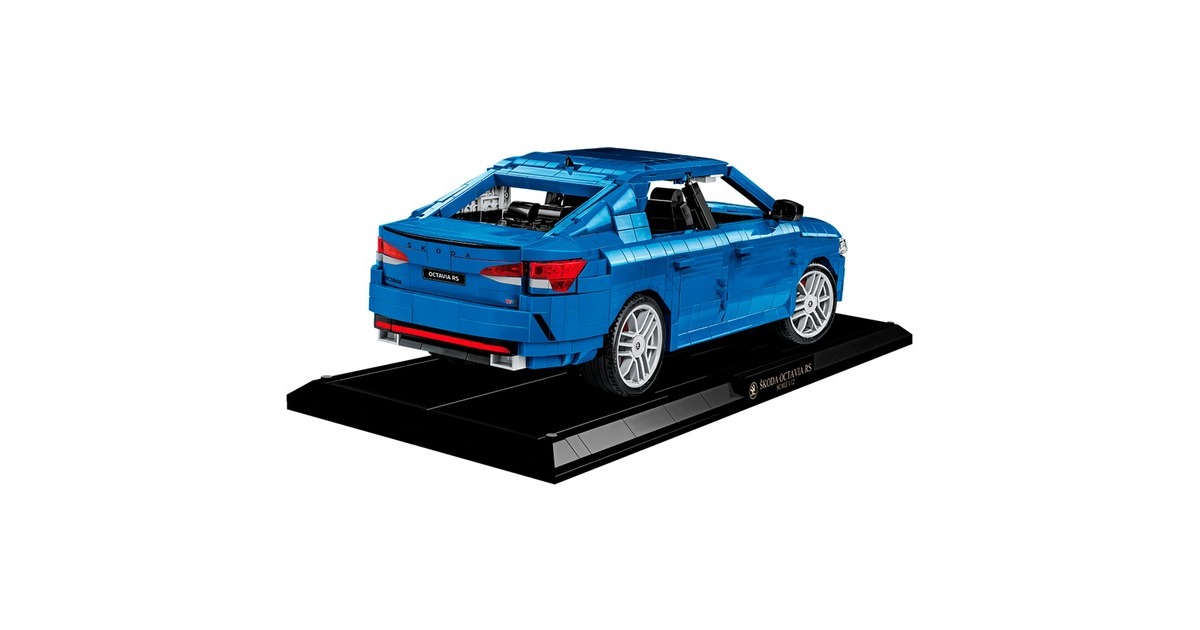 COBISkoda Octavia RS - Executive Edition Constructiespeelgoed  (Schaal 1:12)