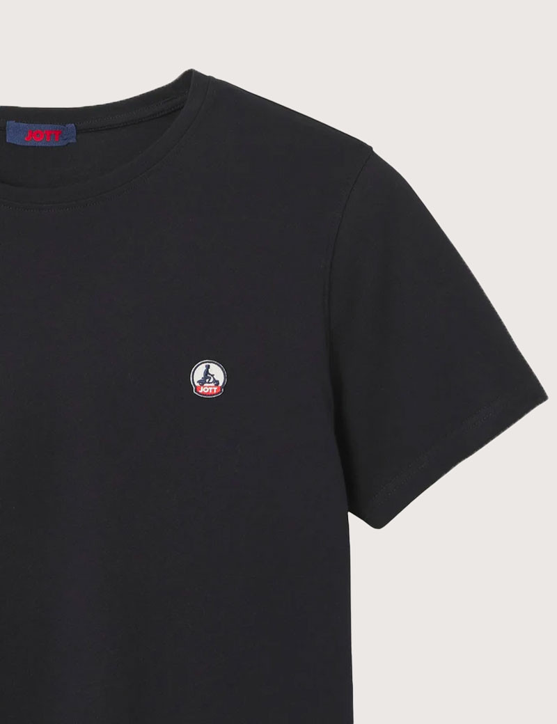 JOTT T-SHIRT HOMME MANCHES COURTES PIETRO NOIR