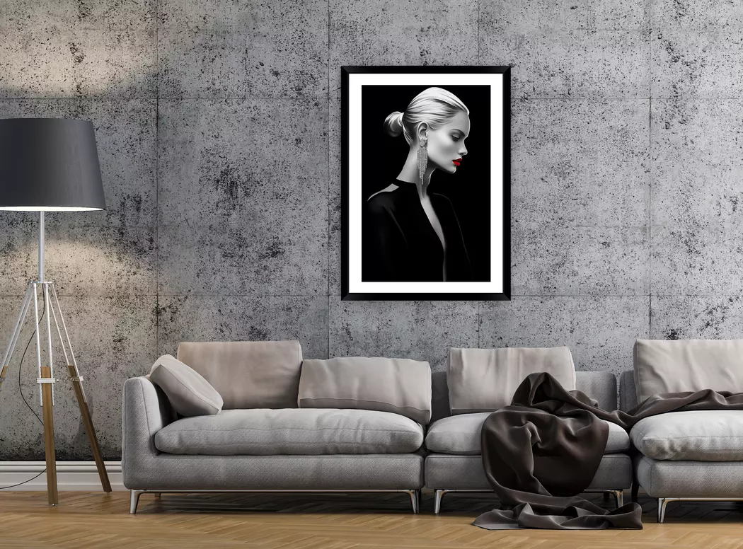 Wandbild 50 x 70 cm Elegance I