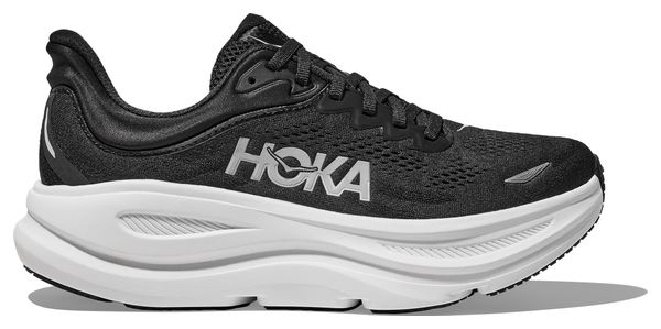 Chaussures Running Hoka Bondi 9 Noir/Blanc Homme
