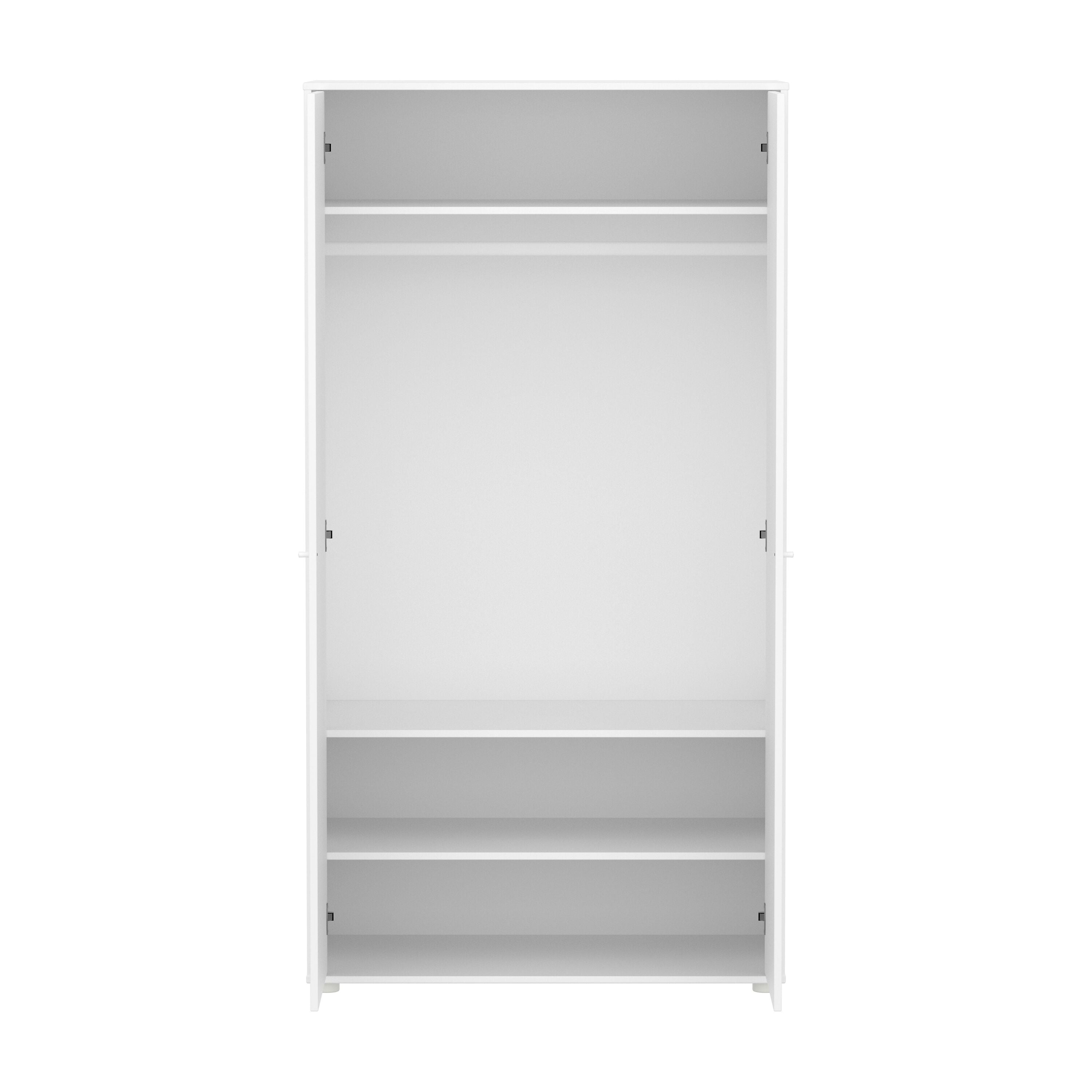 Flexa SAGA Schrank - Weiss / B: 100.0 cm x T: 55.0 cm x H: 190.0 cm