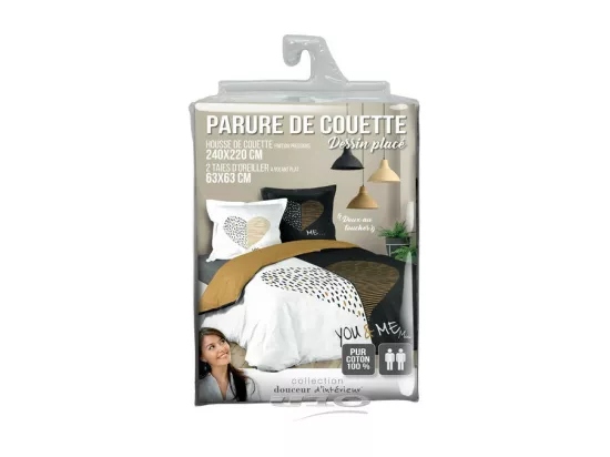 Parure de Lit 3 Pièces 