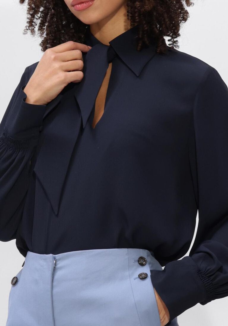 donkerblauwe luisa cerano blouses 238640/2179-00