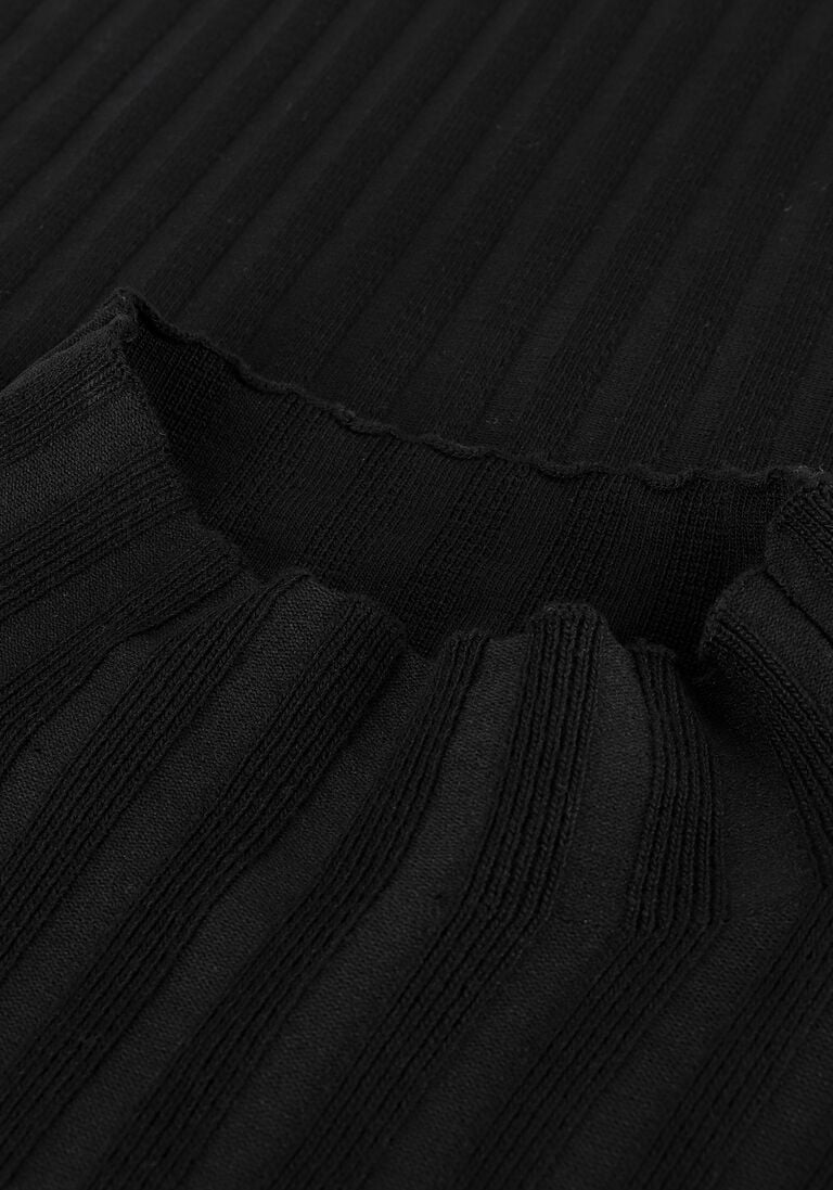 NEO NOIR zwarte neo noir midi jurk gaby knit dress