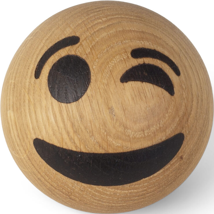 Spring Copenhagen Winking Face wink - Spring Emotions Brun