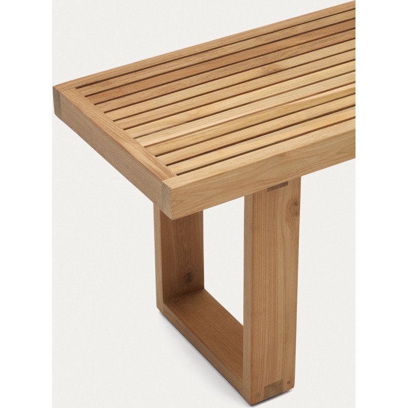 Banc  d'extérieur Canadell - bois de teck massif recyclé L 170 cm