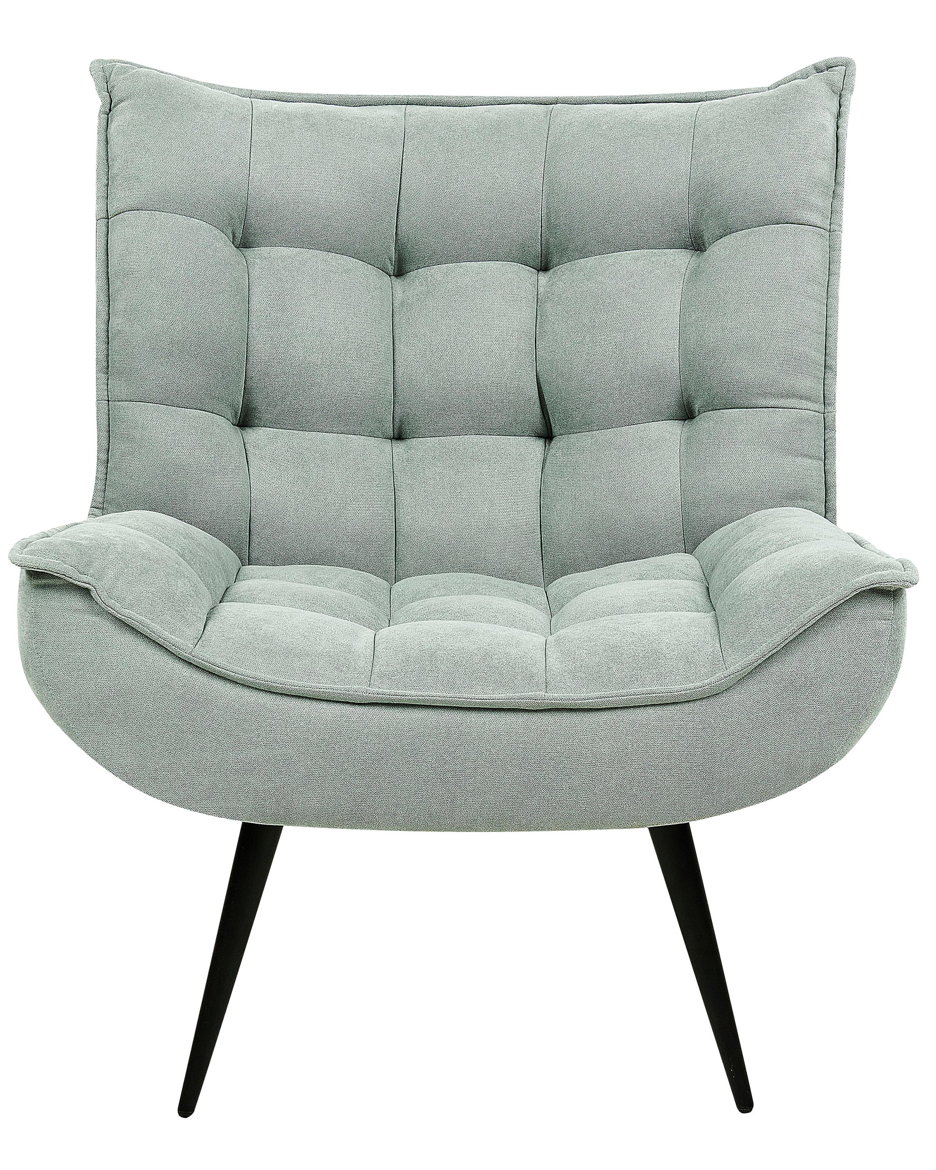 Fauteuil ALVESTA Stof Mintgroen