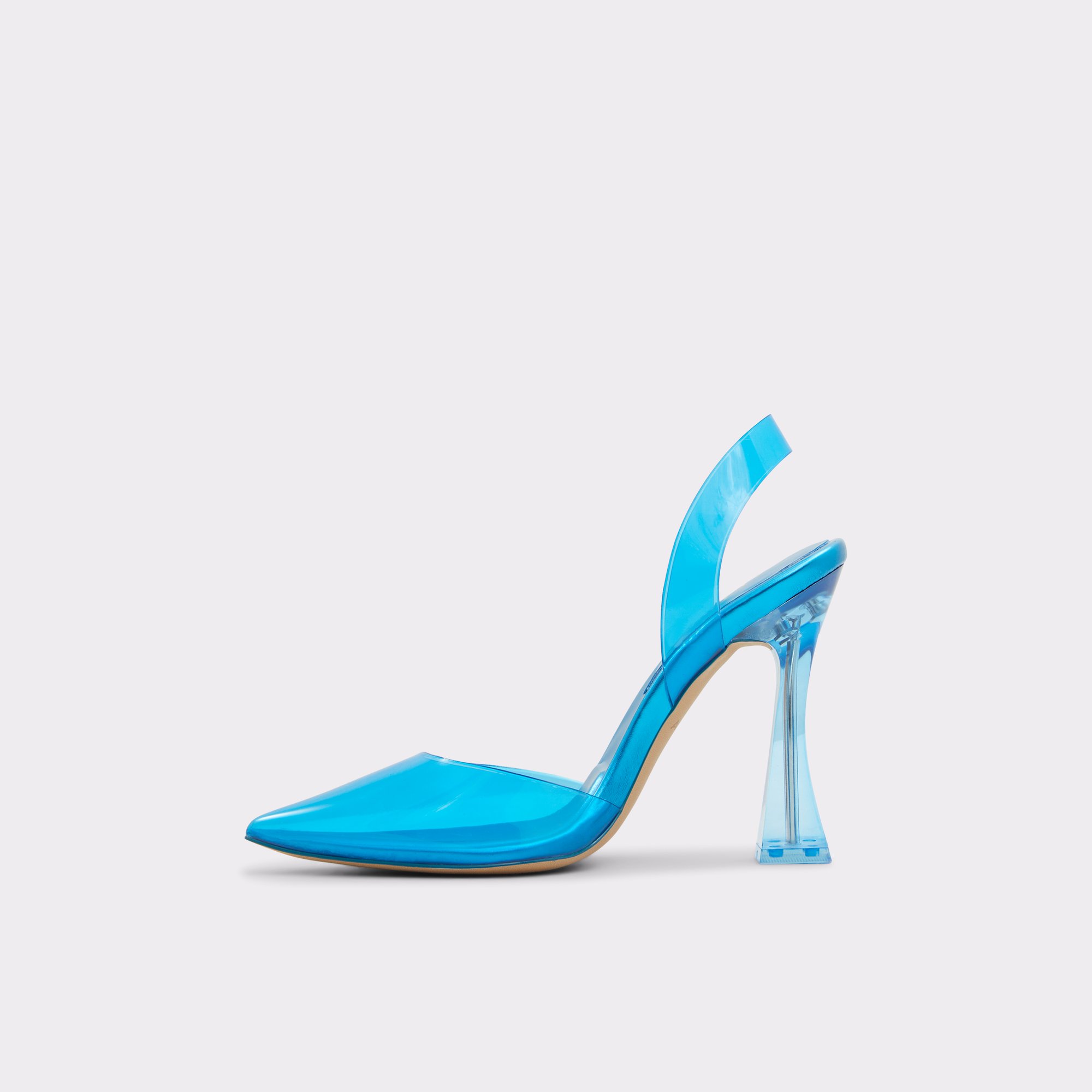 Solanti Medium Blue Women Block Heels