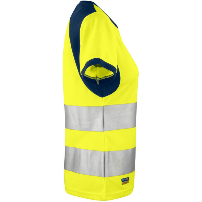 ProJob 6012 T-SHIRT POLYESTER FEMME EN ISO 20471 CLASSE 2/1