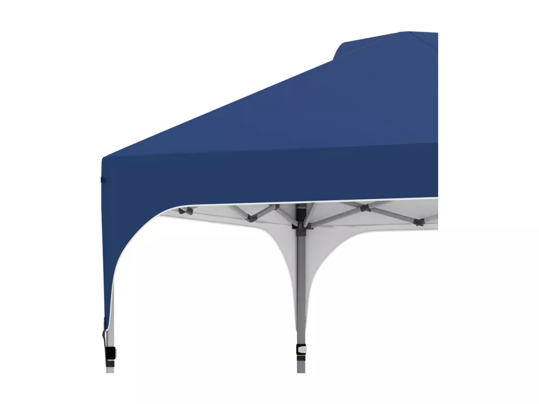 YITAHOME Tonnelle Pop-up Instantanée 3 x 3 m - Pliable - avec Sac à Roulettes - pour Terrasse - Marchés - Plage - Bleu