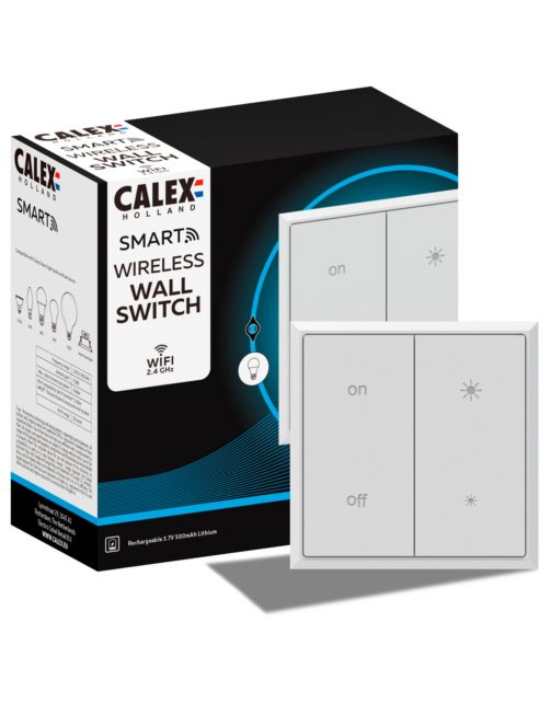 Calex Smart (Wand)remote Rechargeable - Lichtbron - Wit