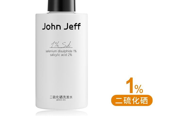 John Jeff - Seleniumsulfide Anti-Roos PRO Shampoo (Reisformaat)