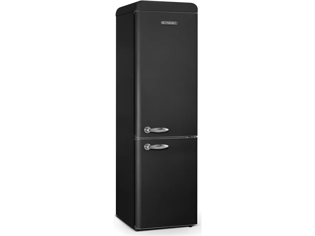 Réfrigérateurs combinés 250L Froid Statique SCHNEIDER 54.6cm E, SCCB250VB