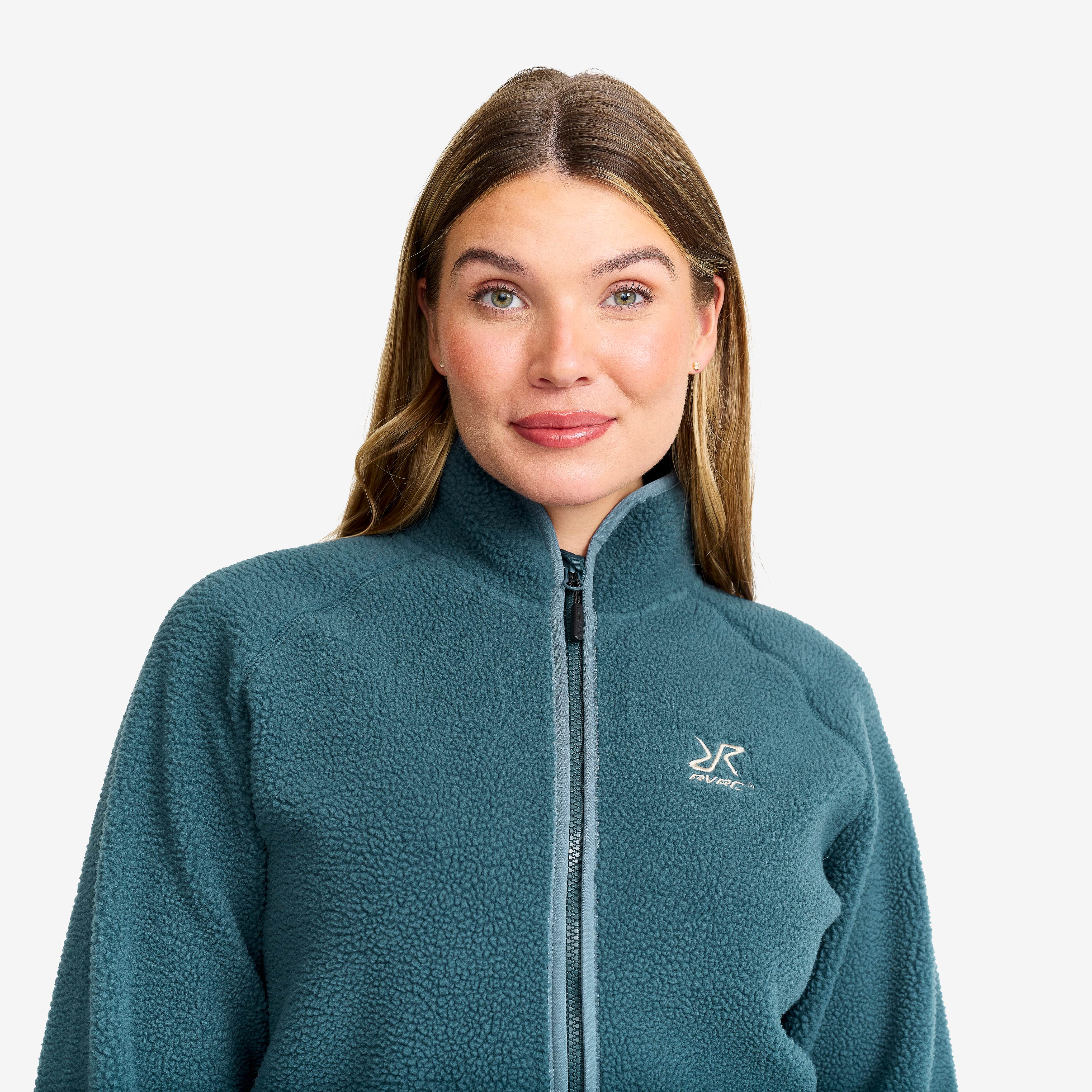 Canyon Full-zip Pile Fleece Dame Orion Blue/Blue Mirage