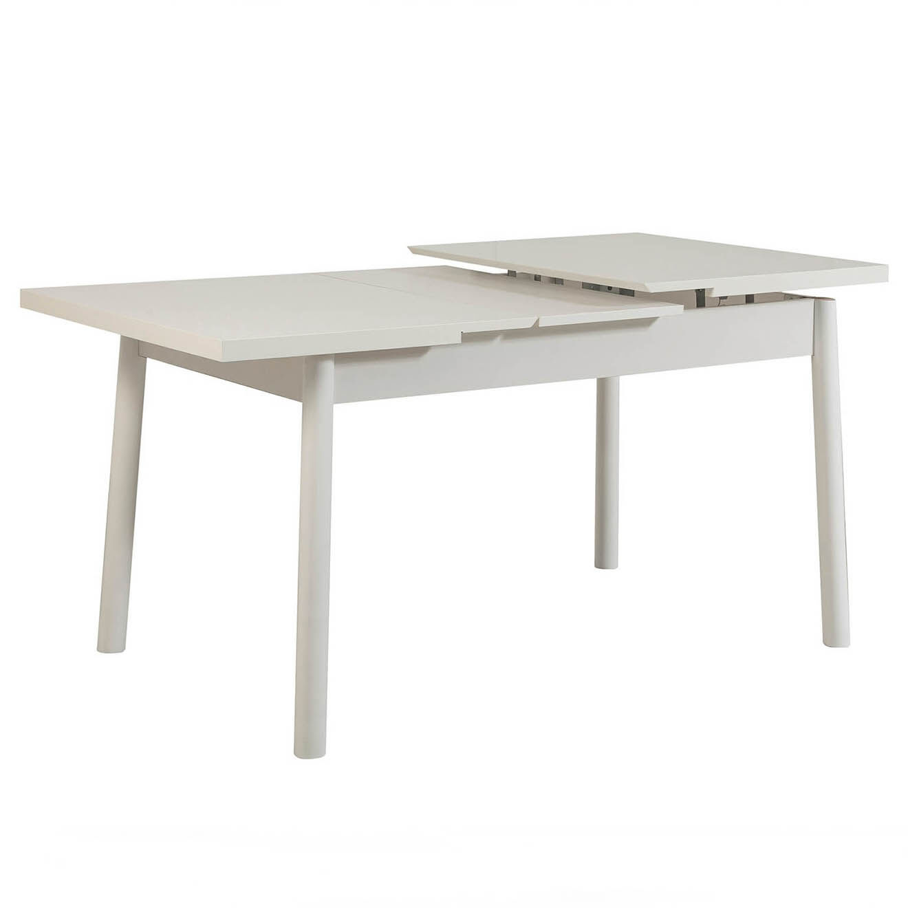 Homitis Table + 2 Chaises + Banc Santiago 0701 blanc/gris