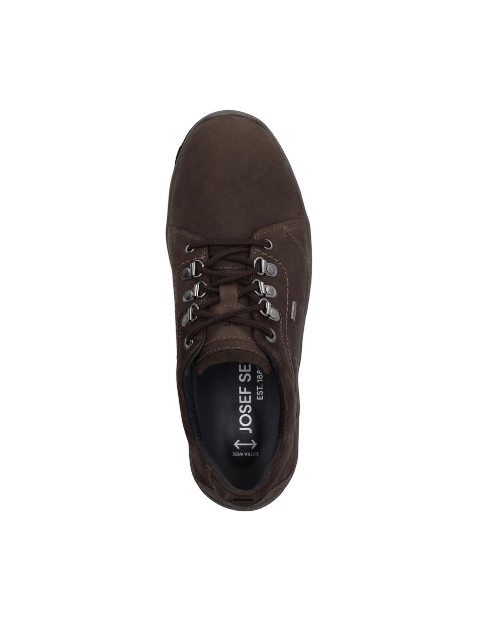 Halbschuh Lenny 55, braun-kombi
