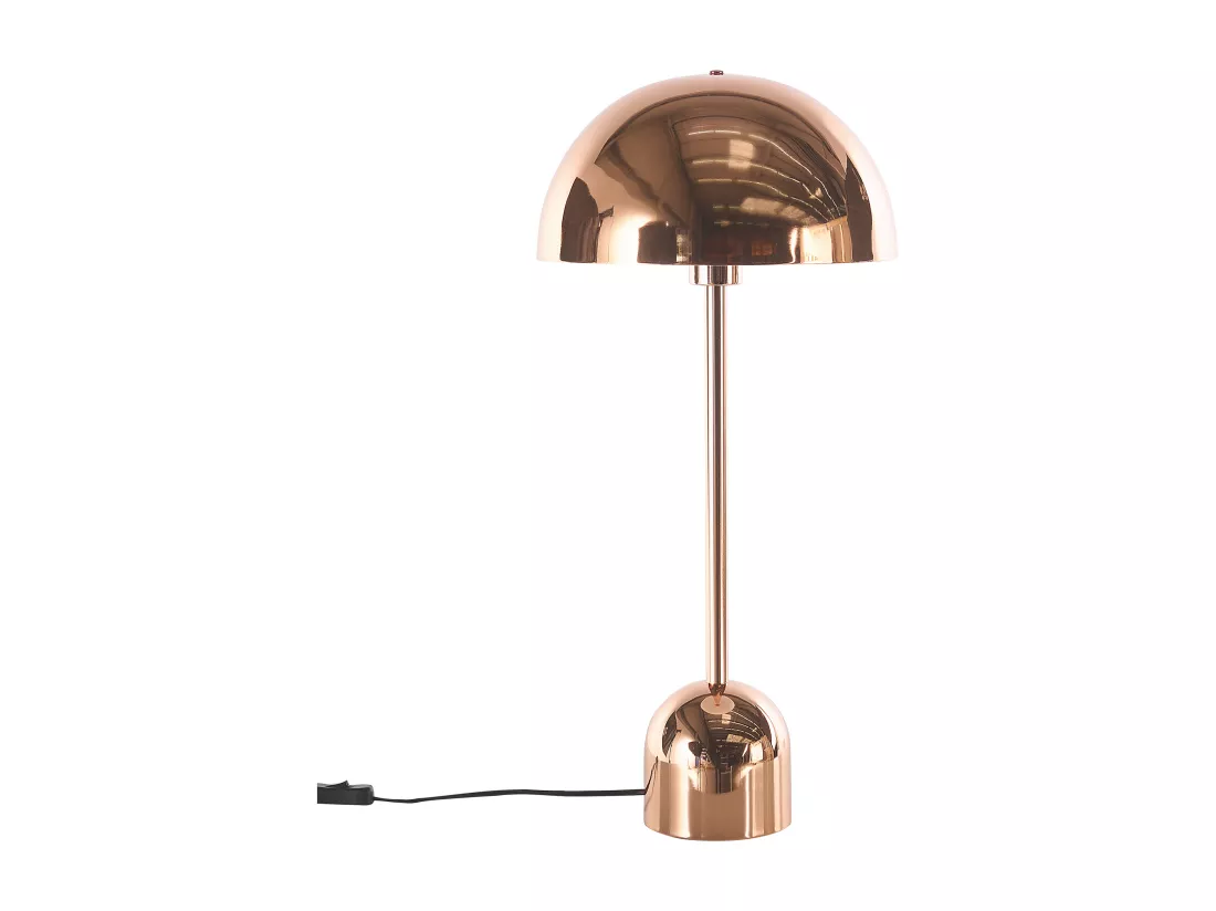 Lampe à poser MACASIA Métal Cuivré