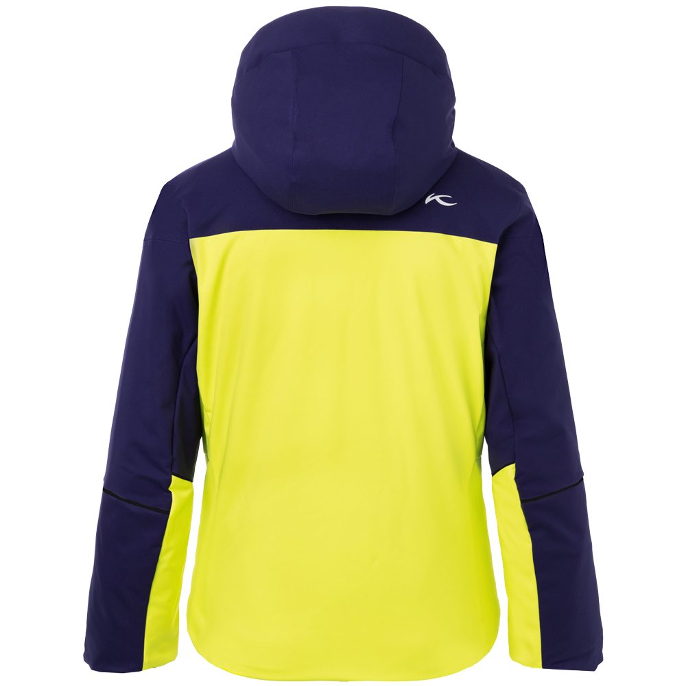 KJUS Speed Reader Skijacke Jungen citrus yellow south blue