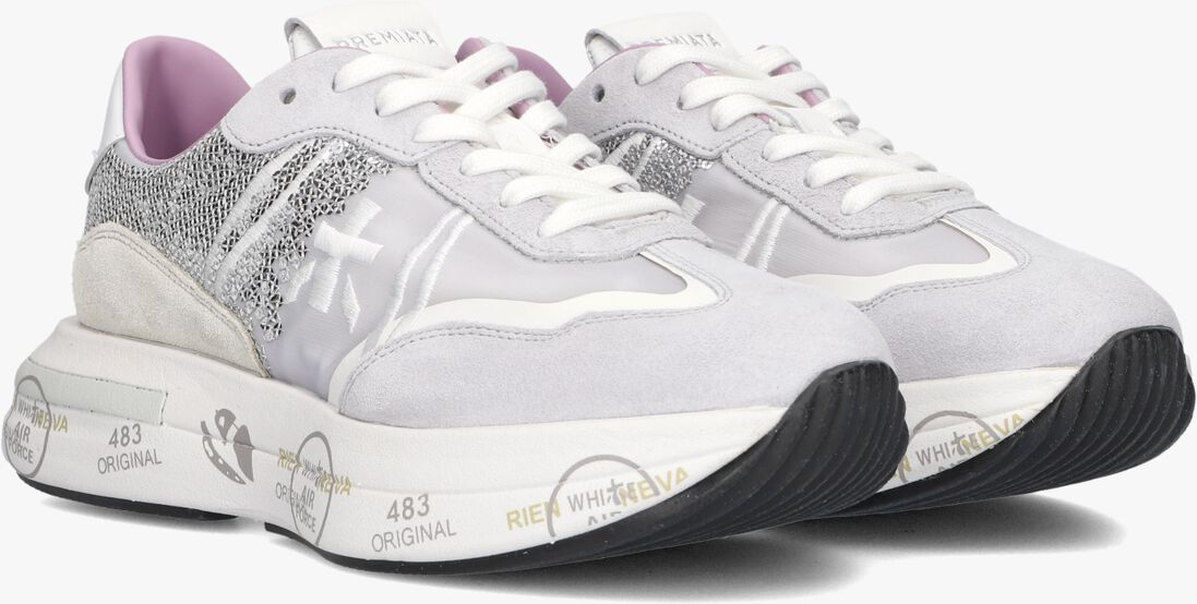 PREMIATA grijze premiata lage sneakers cassie