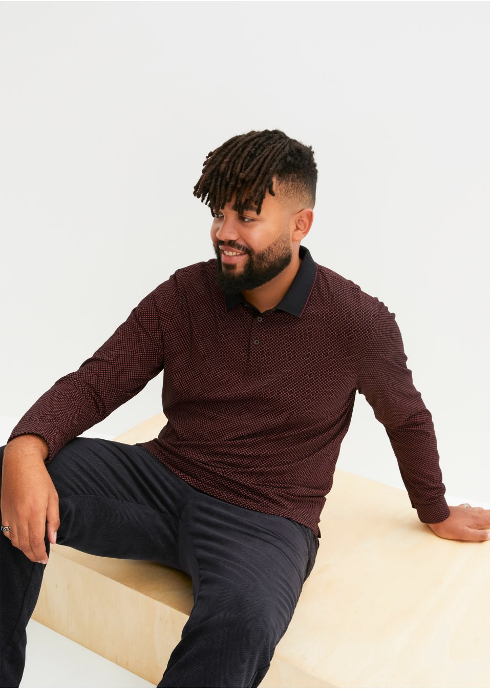 Polo manches longues