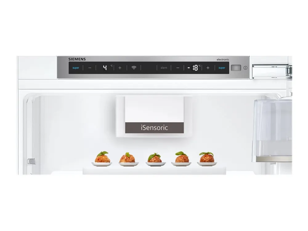 Siemens iQ500 coolEfficiency KI86SHDD0 - Køleskab/fryser - bund-fryser - til indbygning - niche - bredde: 56 cm - dybde: 55 cm - højde: 177.5 cm - 265 liter - Klasse D
