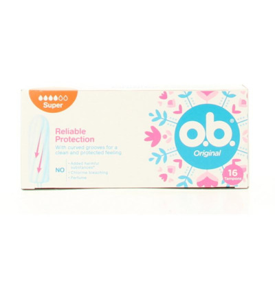 Ob Tampons super (16 stuks)