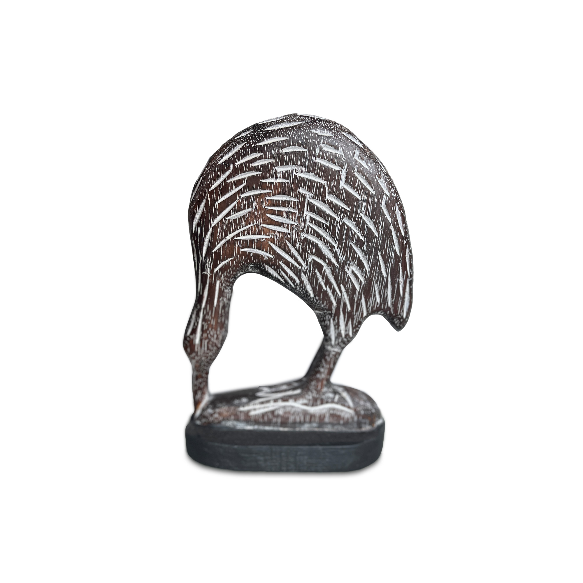 Statue 'Kiwi', braun, H 24 cm, B 16 cm, L 7 cm von fischer's lagerhaus