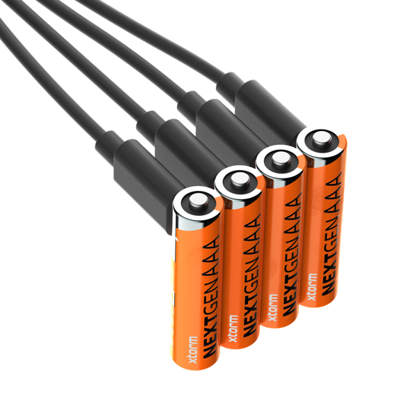 NextGen AAA Batterijen USB-C Oplaadbaar - 4 Stuks