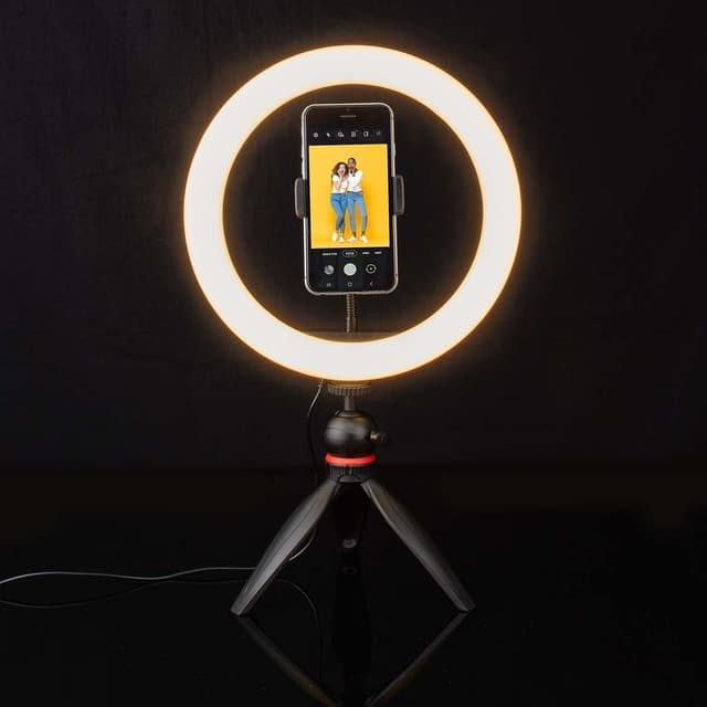 Nedis Ringlys | 10 inch | 120 LED's | 2700