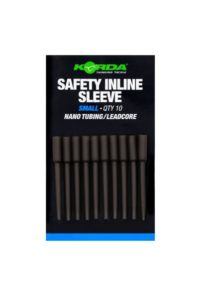 Korda Safety Inline Sleeve Nano Tubing/Leadcore (10 Pièces)