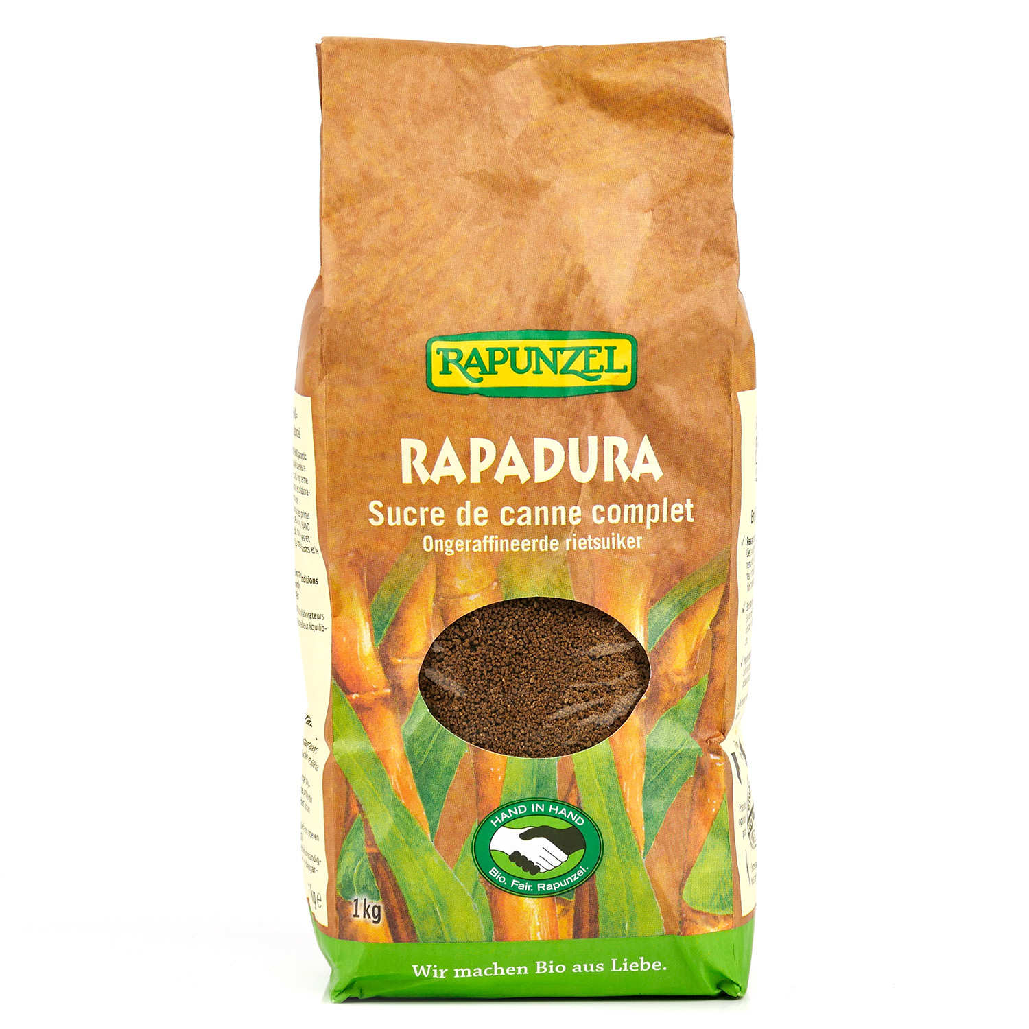 Rapadura, sucre de canne complet bio